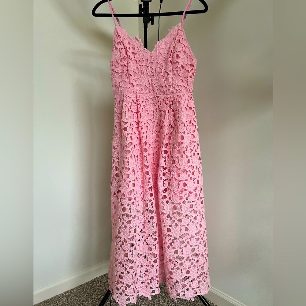 ASTR the label Lace Midi Dress